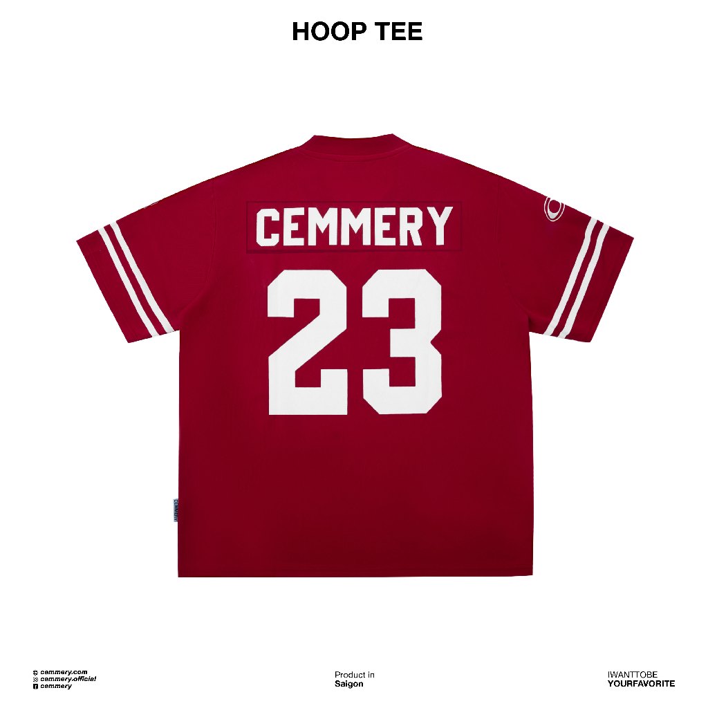 Áo Thun Nam Nữ Thể Thao Hoop Tee LocalBrand Cemmery 3 Màu Unisex