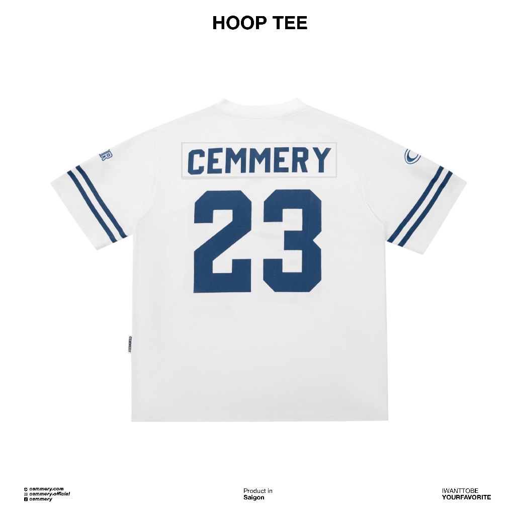 Áo Thun Nam Nữ Thể Thao Hoop Tee LocalBrand Cemmery 3 Màu Unisex