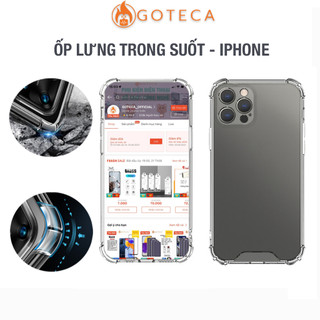 Ốp lưng chống sốc trong suốt Iphone 15 pro max 7 plus xs xsmax 11 11Pro 11Promax 12 12Pro 13 Pro 13 promax 14 Promax