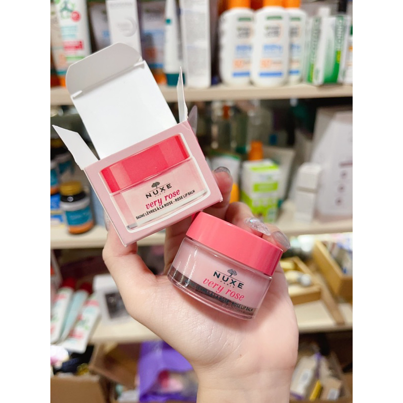 Dưỡng môi Nuxe Very Rose hoa hồng sang chảnh 15gr