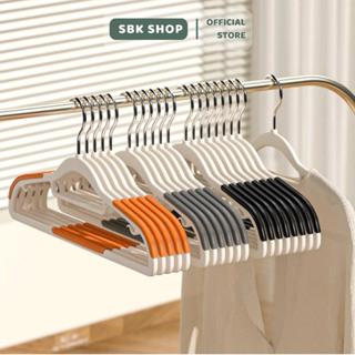 Combo 10 Móc Treo Quần Áo Chống Trượt Xoay 360 Đa Năng Chất Liệu Cao Cấp Bền Bỉ Chịu Được Vật Nặng