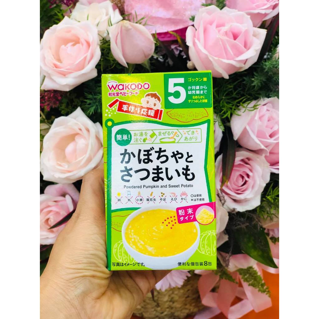 BỘT ĂN DẶM WAKODO CHO BÉ 5,7 tháng