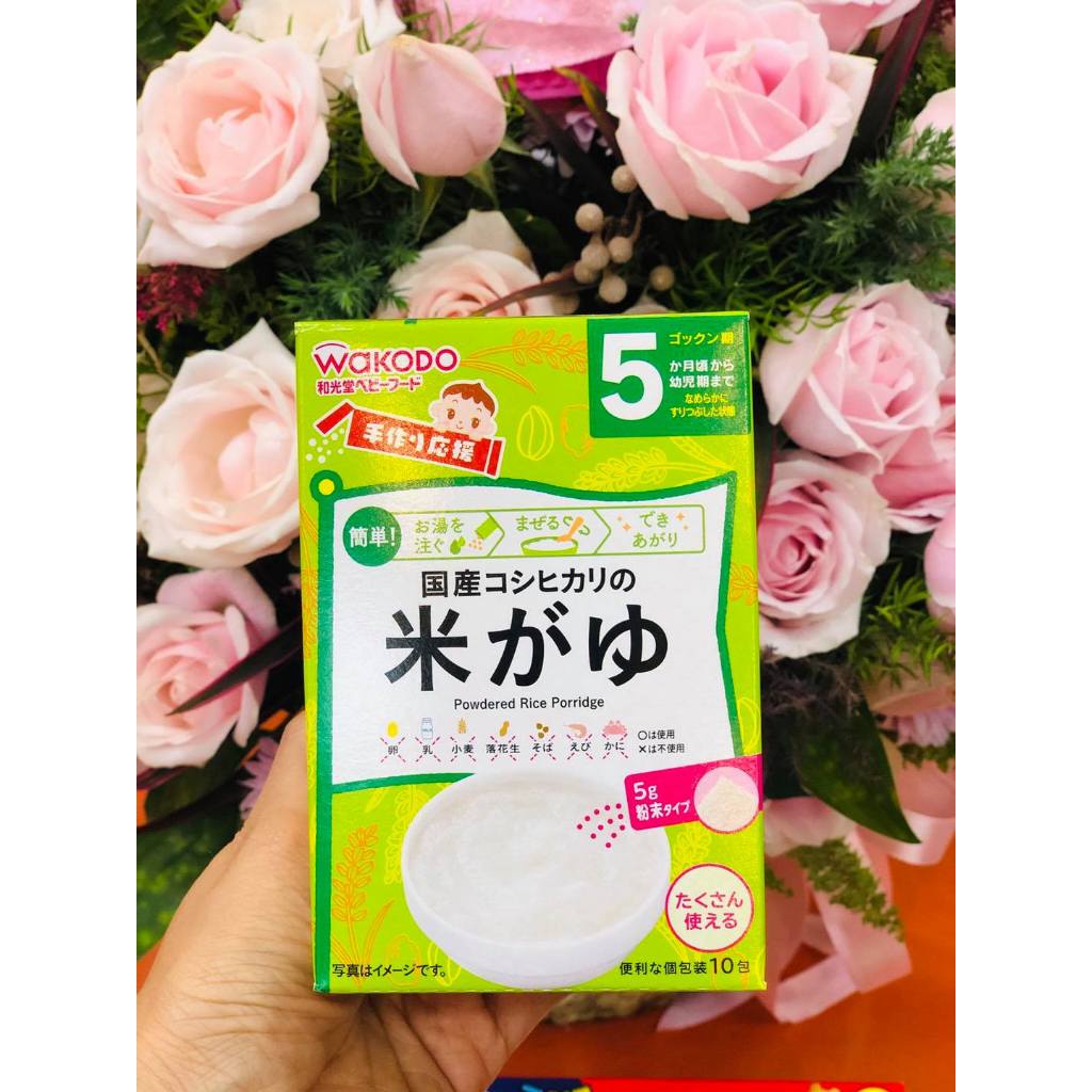 BỘT ĂN DẶM WAKODO CHO BÉ 5,7 tháng