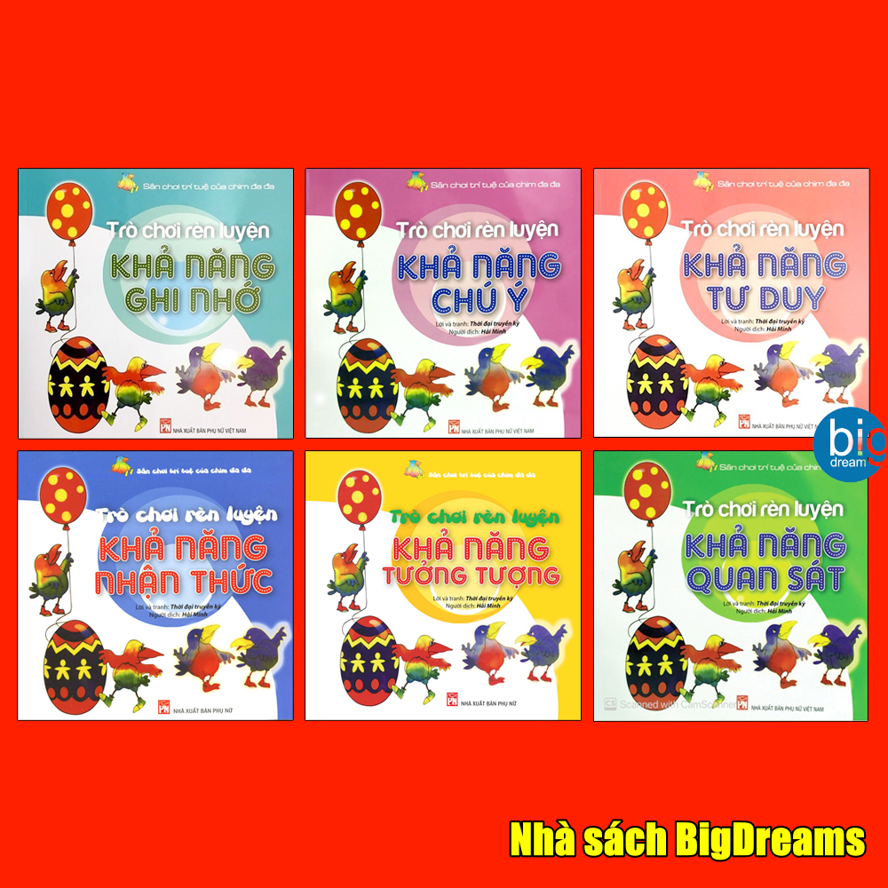 Sách - Sân Chơi Trí Tuệ Của Chim Đa Đa - Trò Chơi Rèn Luyện Khả Năng Cho Bé Chuẩn Bị Vào Lớp 1 Phát triển tư duy (Lẻ)