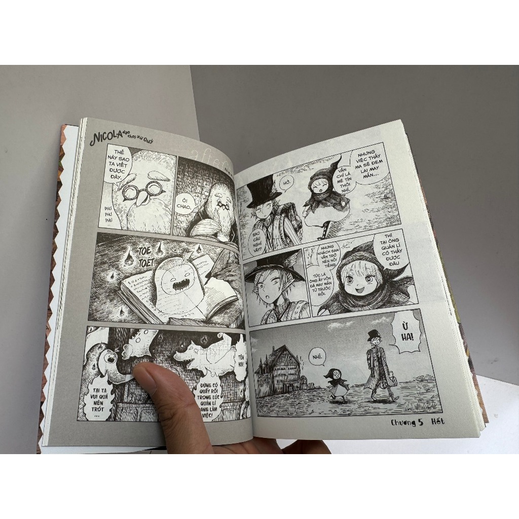 Sách_  BOXSET NICOLA DẠO CHƠI XỨ QUỶ  – Asaya Miyanaga – Katori dịch – NXB Kim Đồng