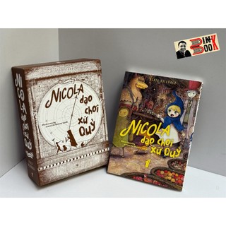 Sách_ boxset nicola dạo chơi xứ quỷ – asaya miyanaga – katori dịch – nxb kim đồng