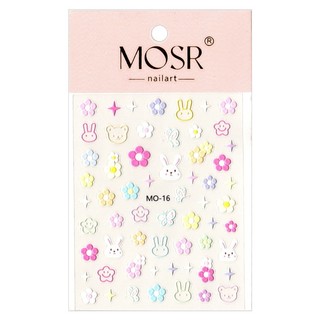Sticker dán móng tay 5D mã MO-1x  hình dán sticker, sticker dán móng, sticker nail