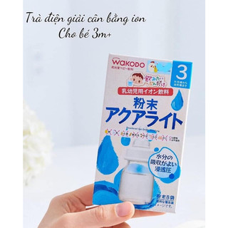 Trà hoa quả Wakodo Nhật Bản cho bé từ 5 tháng tuổi
