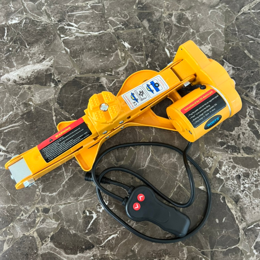 Bộ nâng kích gầm điện ô tô nhãn hiệu ROGTZ TY-EJ02, tải trọng 2 tấn, điện áp 12V - Hàng Chính Hãng