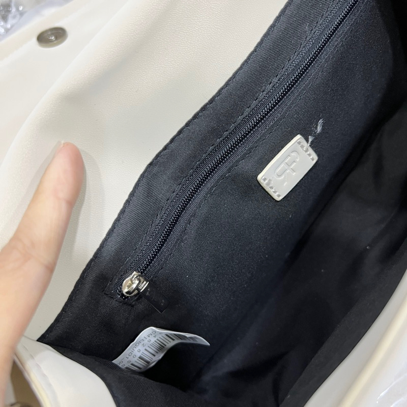 Túi parfois đeo chéo nữ trắng trơn