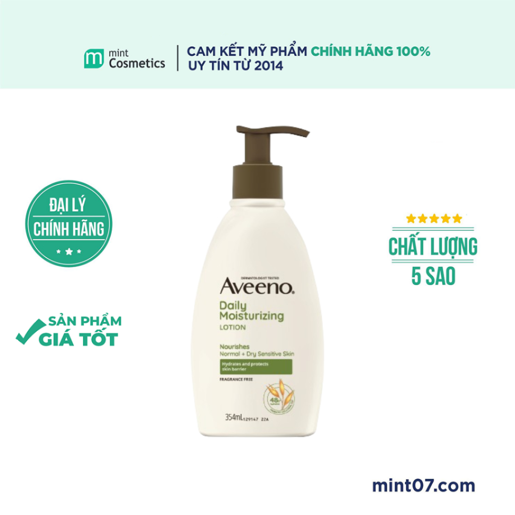 Dưỡng Thể Aveeno Daily Moisturizing Lotion 354ml