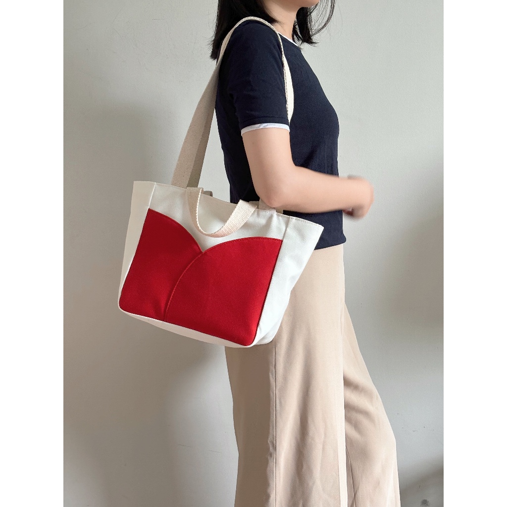 Túi tote chống nước 2 quai nhiều ngăn đựng laptop BUTTER CLUB Tulip