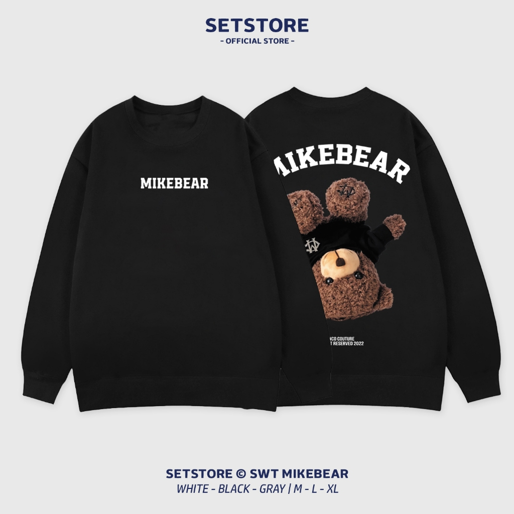 Áo Sweater Nam Nữ Trơn Form Rộng Nỉ Bông Cotton Unisex, Áo Khoác Hoodie Basic Tee Oversize Trend Thu Đông 2023- Mikebear