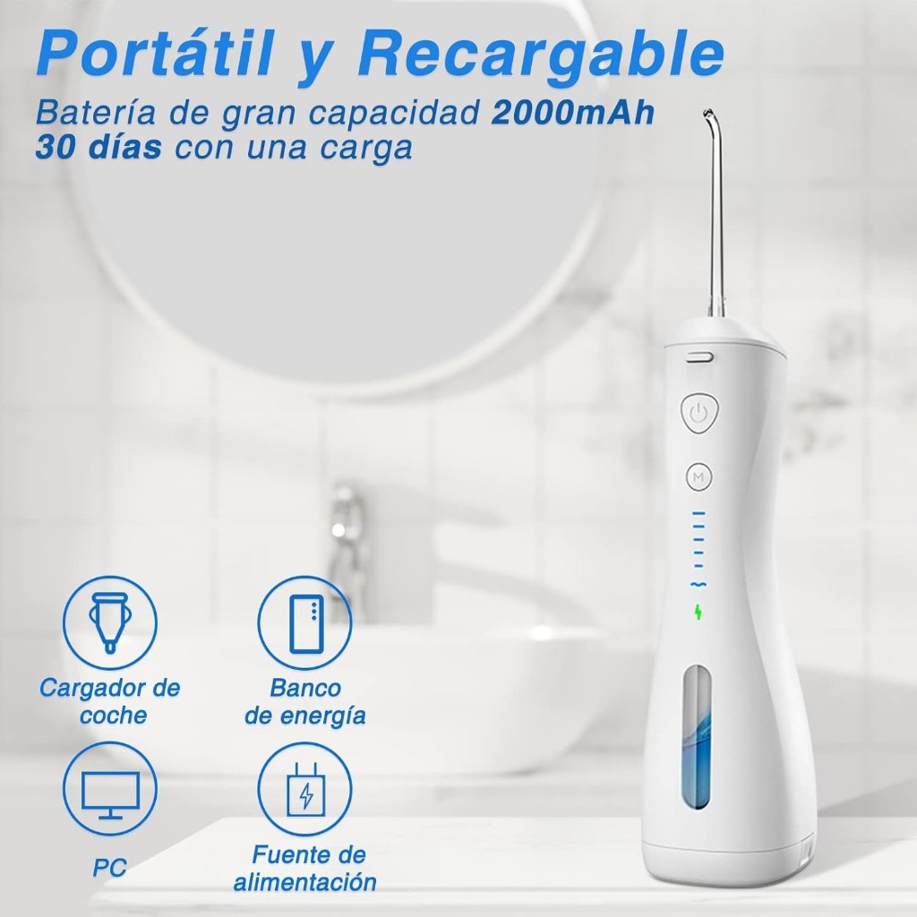 Tăm nước Xiao.mi D3IN ML16,kháng nước IPX7 , Pin 30 ngày, dung tích 250ML