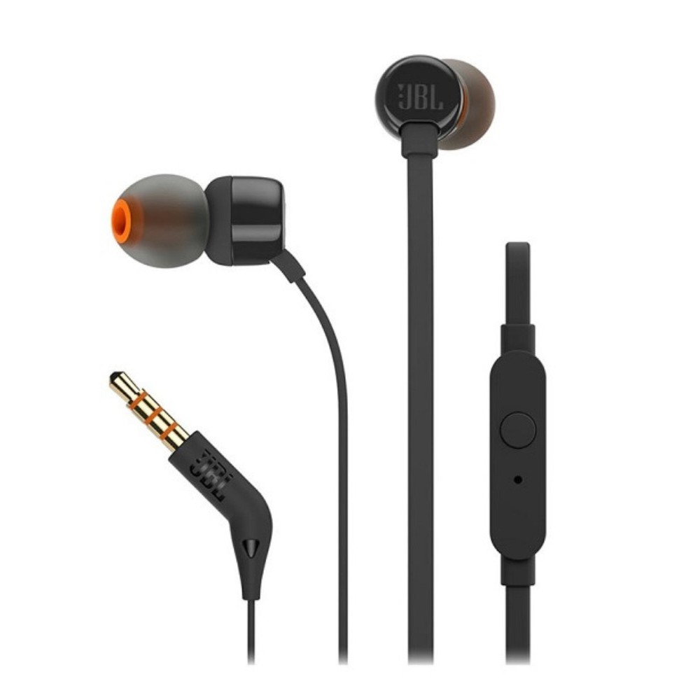 Tai Nghe Dây J.B.L TUNE 110, chính hãng Jack 3.5, Thiết Kế Dây Dẹt Chống Rối