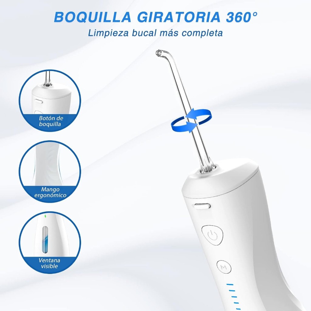 Tăm nước Xiao.mi D3IN ML16,kháng nước IPX7 , Pin 30 ngày, dung tích 250ML