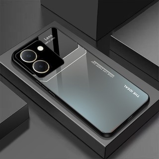 Ốp lưng vivo y36 mặt lưng kính, chống sốc, thiết kế riêng