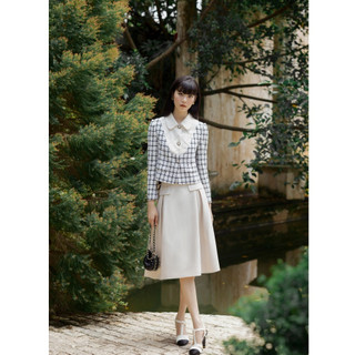 Chân váy xòe xếp ly 2 bên d.chic ms: 382821