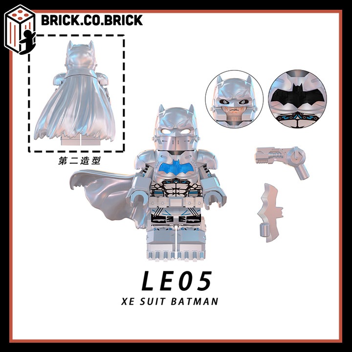 Xe Suit Batman Mô hình Lắp ráp Người Dơi Trong Môi Trường Khắc Nghiệt Đồ chơi Siêu Anh Hùng Extreme Environment Batsuit