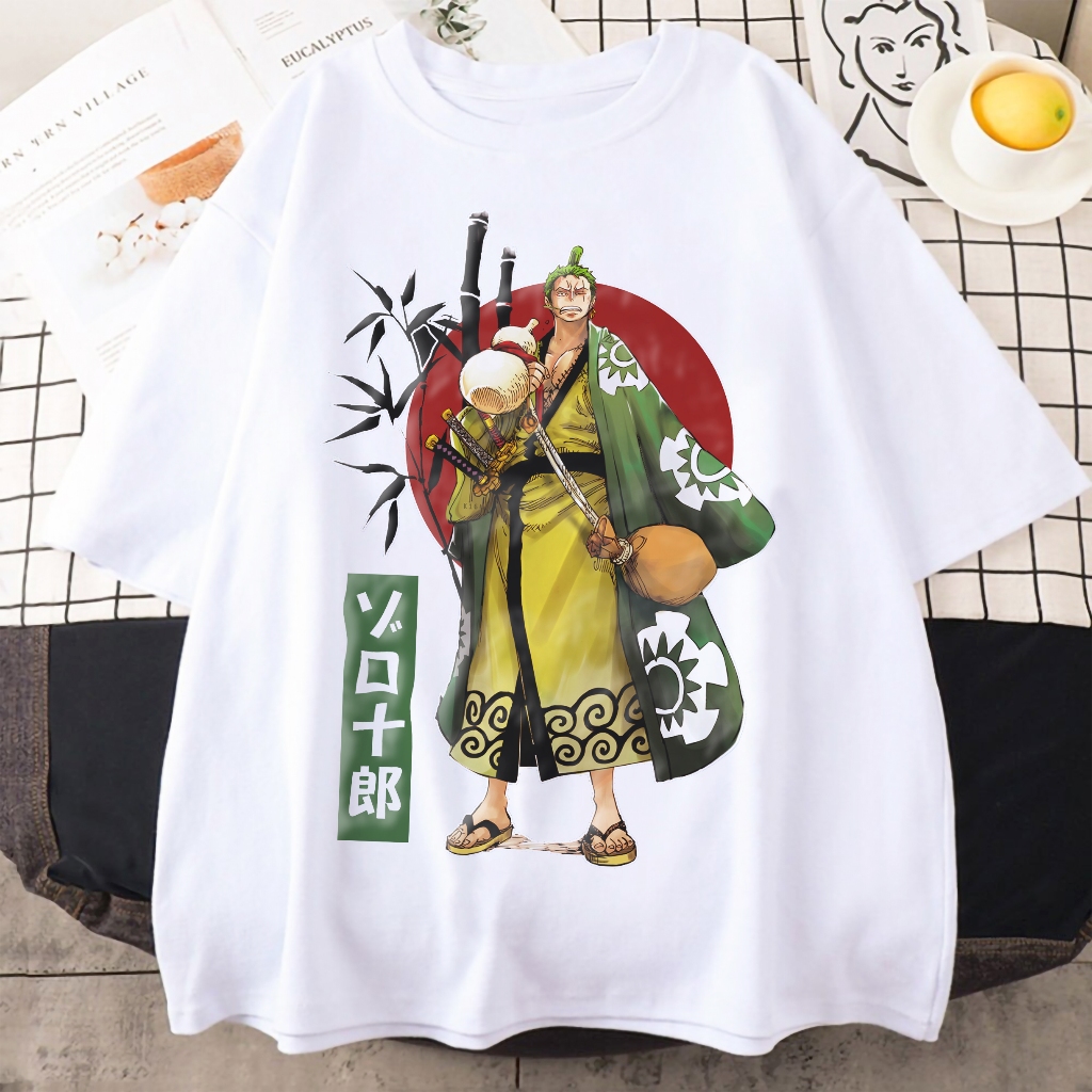 Áo phông One Piece: Roronoa Zoro Nam / Nữ by The Runaway