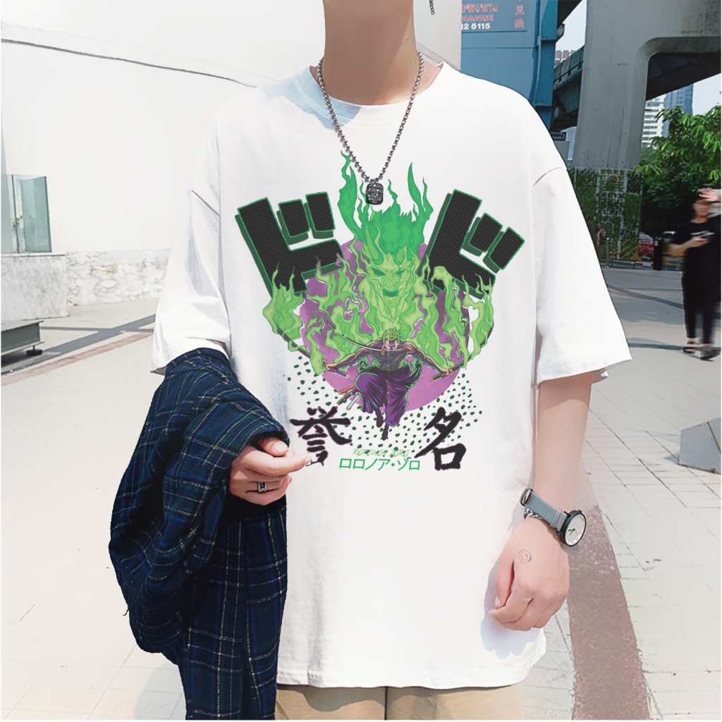 Áo phông One Piece: Roronoa Zoro Nam / Nữ by The Runaway