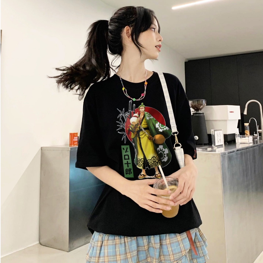 Áo phông One Piece: Roronoa Zoro Nam / Nữ by The Runaway