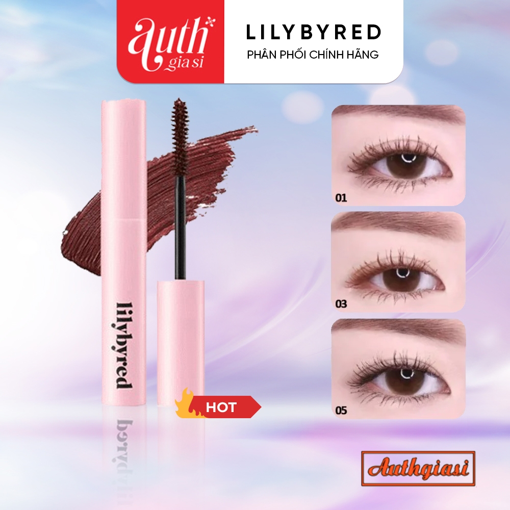 Mascara chuốt mi LILYBYRED Survival Colorcara am9 to pm9 siêu mảnh dài không trôi không lem 6g