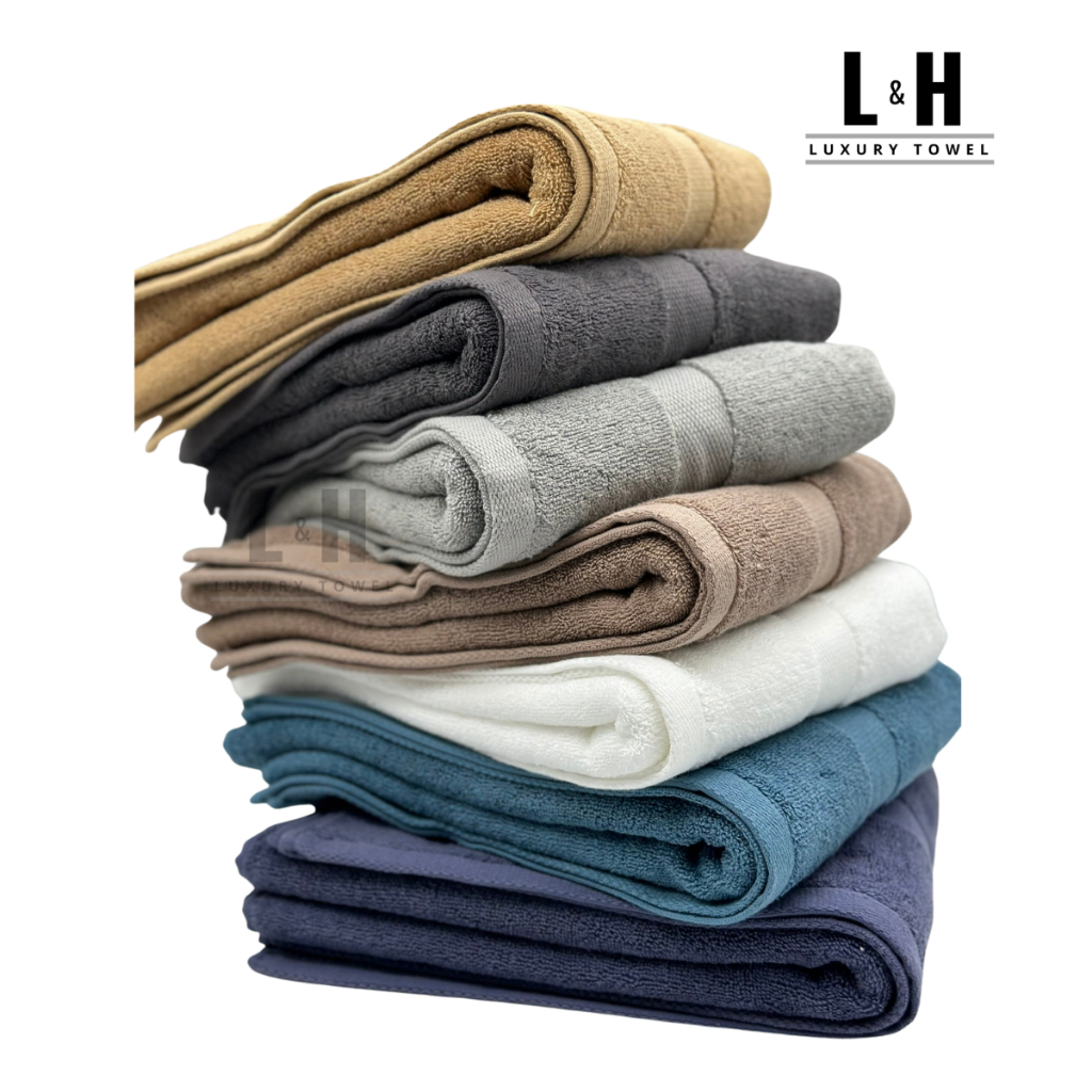 Khăn mặt cotton Basic, kt 30 * 50cm, thấm nước, không phải màu