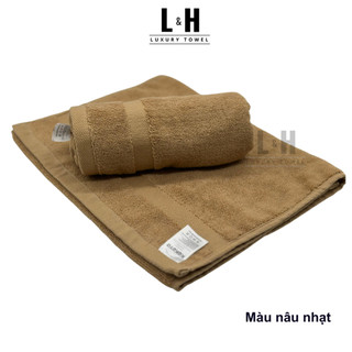 Khăn mặt cotton Basic, kt 30 * 50cm, thấm nước, không phải màu