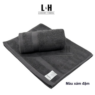 Khăn mặt cotton Basic, kt 30 * 50cm, thấm nước, không phải màu