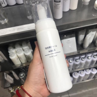 Date 2025 sữa rửa mặt tạo bọt Muji Face soap 200ml