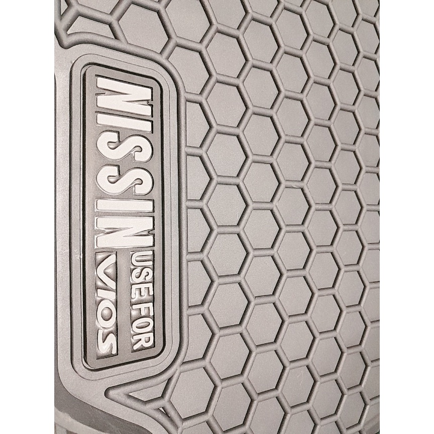 Thảm Sàn, Thảm Lót Sàn Cao Su Xe VIOS 2016 - 2023 chuẩn form