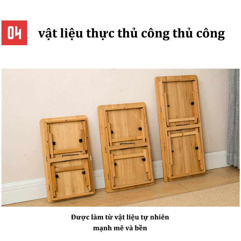 CHÀO Bàn máy tính gấp để sử dụng trên giường Thông Minh Nhật bàn bàn gấp có khay chống trượt máy