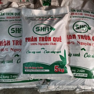 Phân trùn quế 5kg - phân tốt - giá rẻ