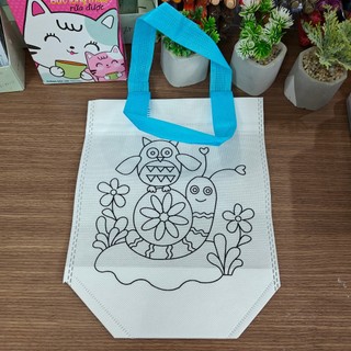 Túi vải tô màu cho bé