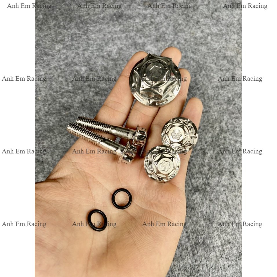 Bộ chảng ba xe Sonic Satria Raider fi, 3 con chảng ba lớn, và 2 con 8li4 trụ salaya