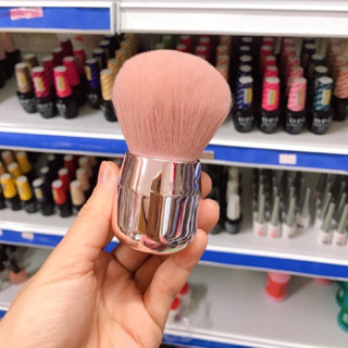  Chổi phủi bụi nail cán ngắn lông hồng mềm mượt chuyên dùng nail trang điểm 