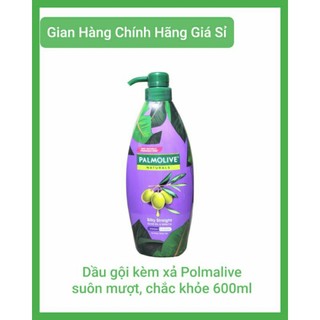 Dầu gội kèm xả palmolive suôn mượt, chắc khỏe 600ml