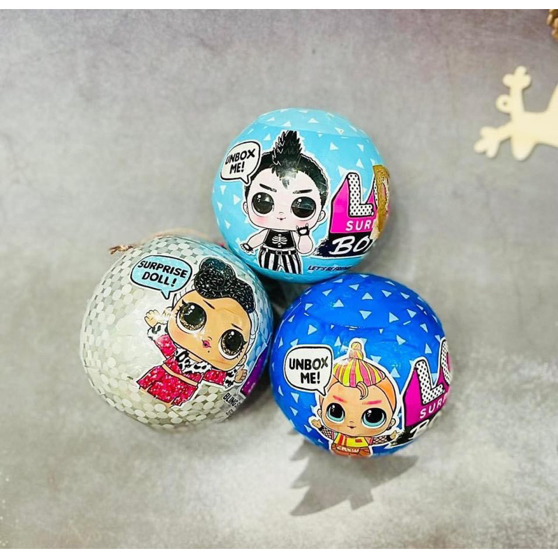 BỘ ĐỒ CHƠI TRỨNG LOL SURPRISE SET 3 QUẢ MIX KHÔNG TRÙNG