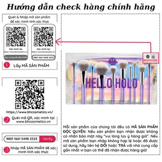Bộ Cọ Trang Điểm BH Cosmetics Hello Holo 10 Cây