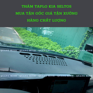 Thảm Taplo Xe Kia Seltos Chất Liệu Cao Cấp (6 mẫu lựa chọn)