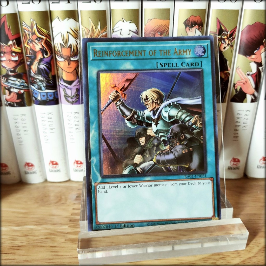 Thẻ bài Yugioh Chính Hãng Reinforcement of the Army