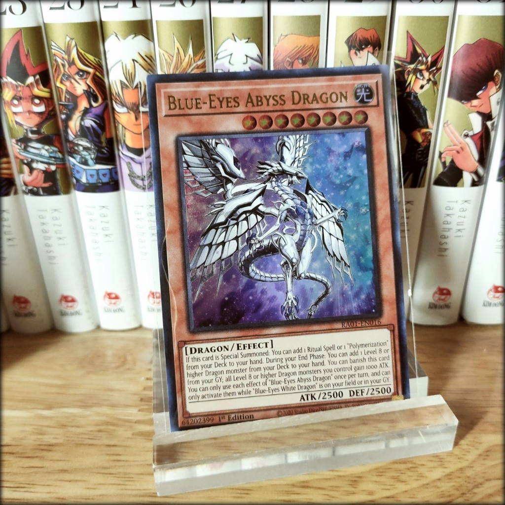 Thẻ bài Yugioh Chính Hãng Blue-Eyes Abyss Dragon