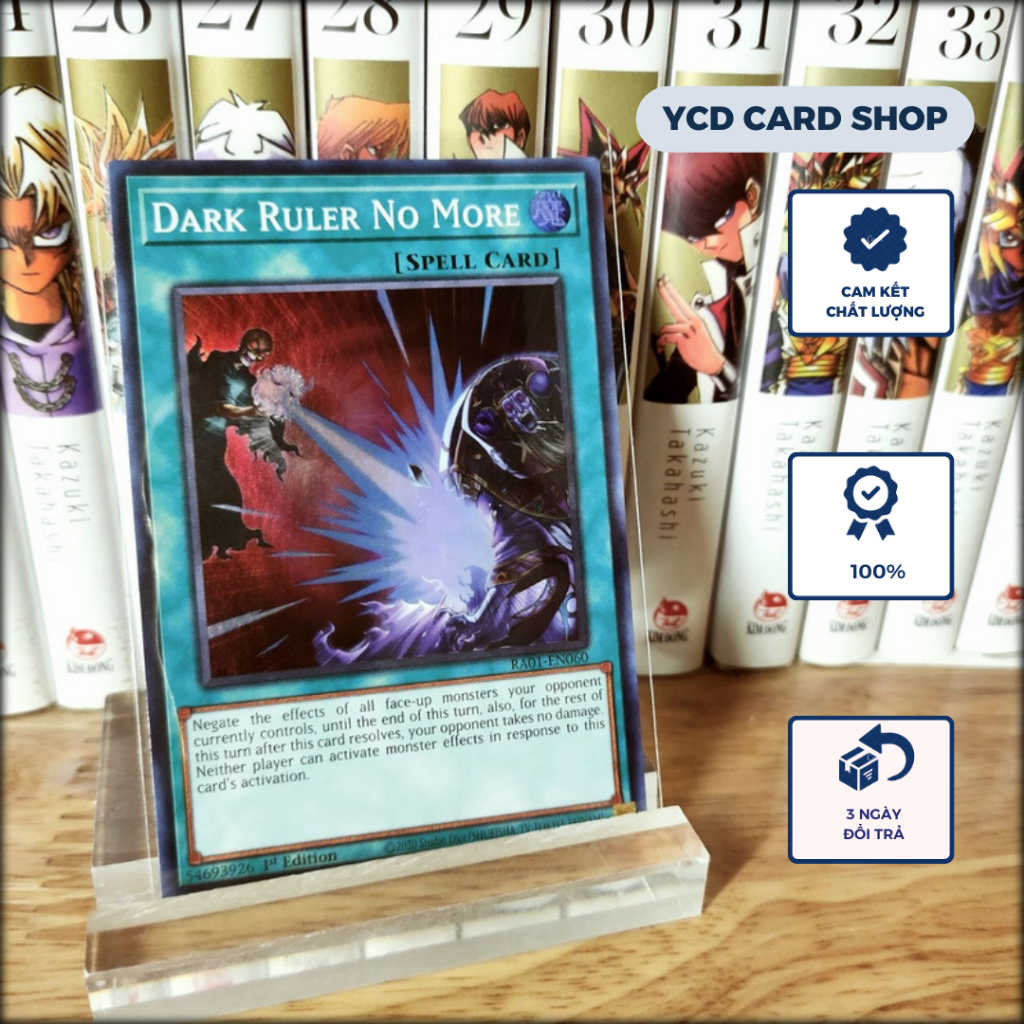 Thẻ bài Yugioh Chính Hãng Dark Ruler No More