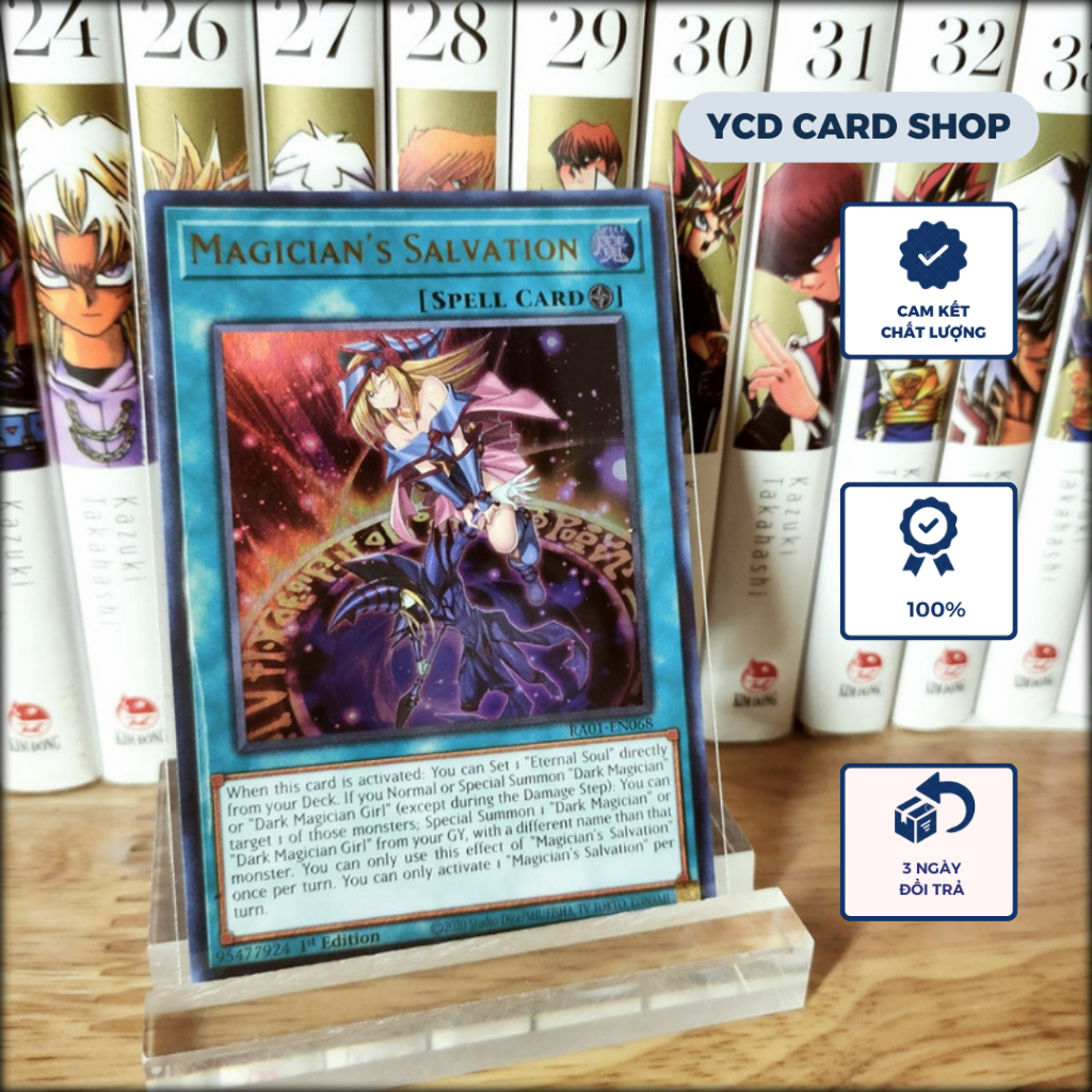 Thẻ bài Yugioh Chính Hãng Magician’s Salvation