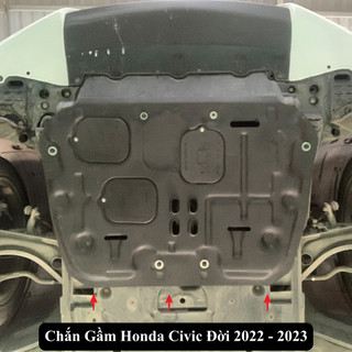 {Ôp Gầm Kim Loại} Chắn Gầm Honda Civic Lắp Cho Các Đời