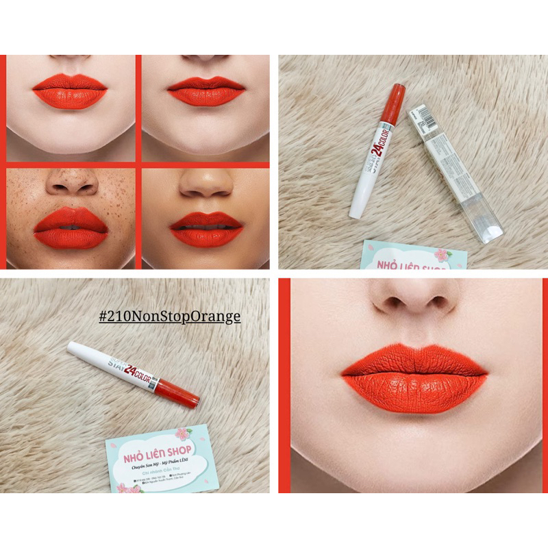 Son Maybelline Superstay 24h Color 2Step Liquid  mỹ