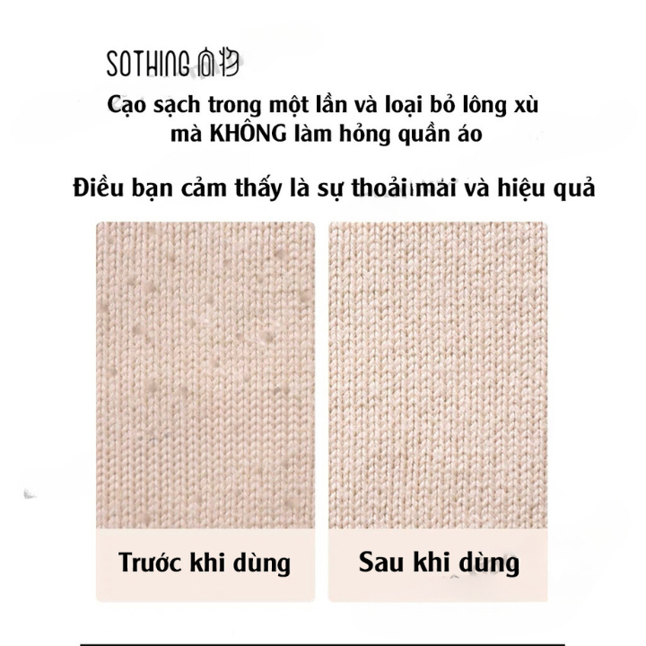 Máy Cắt Lông Xù Xiaomi Sothing DSHJ-S-2002 Có Đèn Led - Máy Cắt Lông Xù Quần Áo -  Lưỡi Thép Không Gỉ, An Toàn Tuyệt Đối