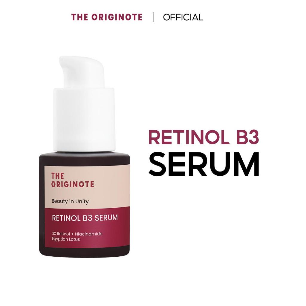 Retinol B3 Serum The Originote công thức với 3 loại Retinol hỗ trợ chống lão hóa gấp 3 lần và giúp làn da đầy đặn