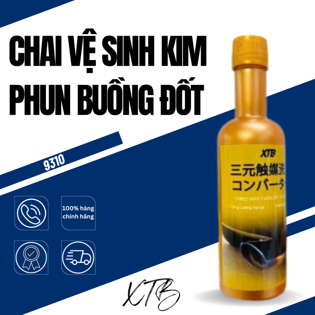 Dung dịch vệ sinh kim phun, buồng đốt, giúp lọc khí thải oto XTB 150ml 9310